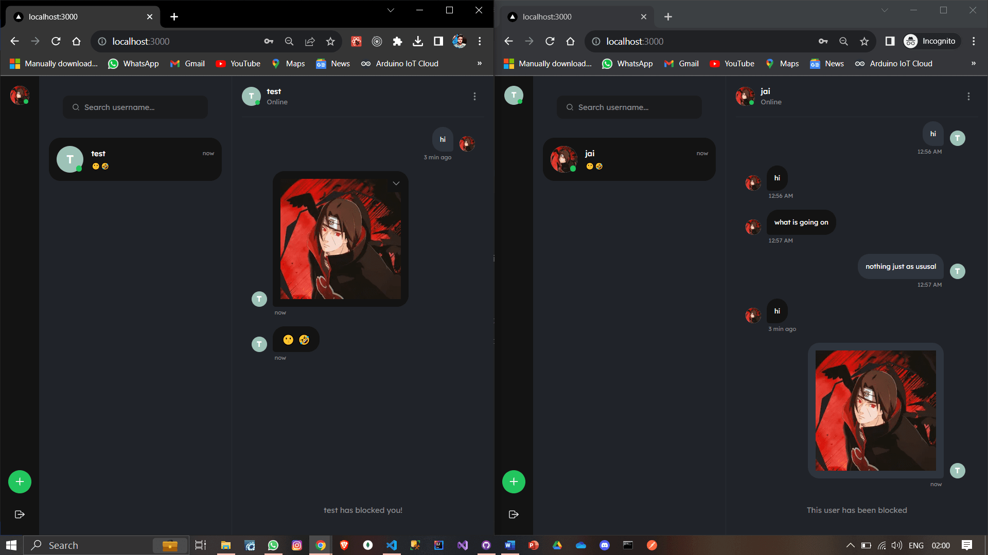 Chat Application With Next Js And Firebase.